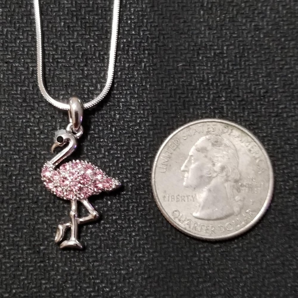 Swarovski Flamingo Necklace